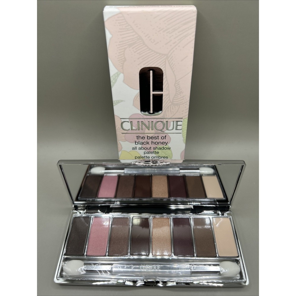 Clinique The Best Of Black Honey All About Shadow Palette .31oz NEW - Picture 3 of 7